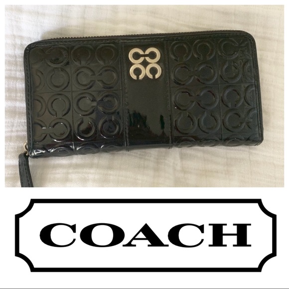 Coach Handbags - Coach Patent Leather Wallet